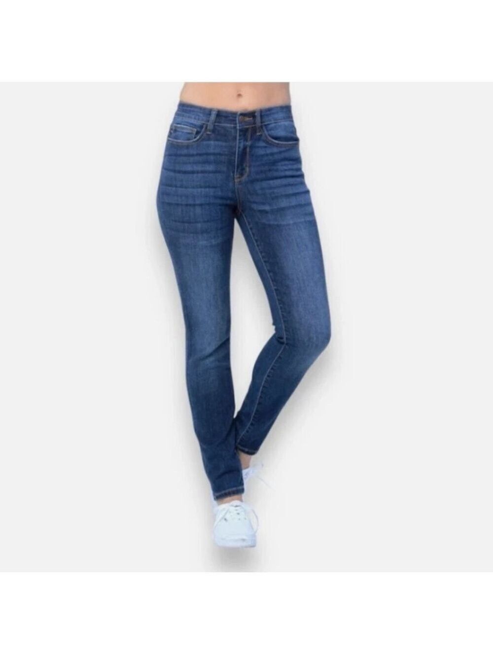 Judy Blue Relaxed Fit Jeans Women’s 14W Stretch Denim JB82325DK